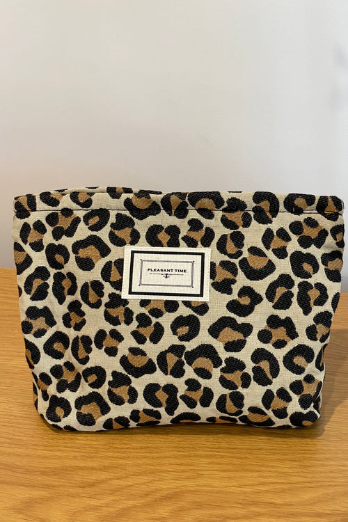 Animal Print Travel Pouch