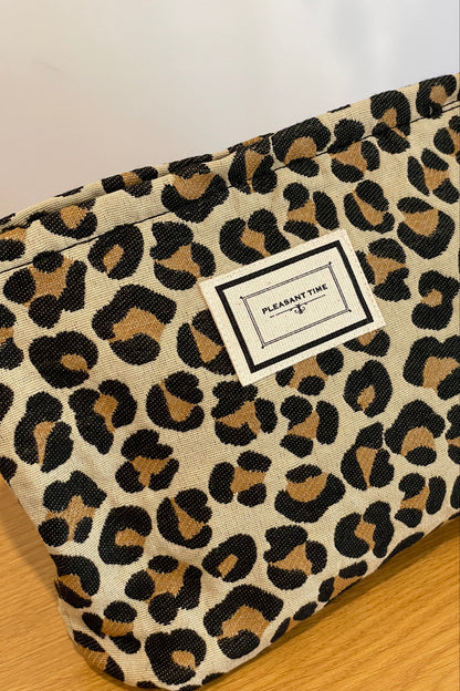 Animal Print Travel Pouch
