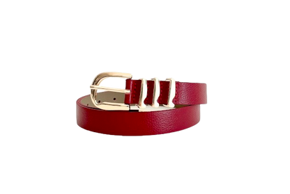 Cherry - Triple Loop Belt