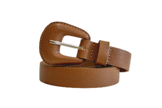 Tan- Genuine Leather Belt